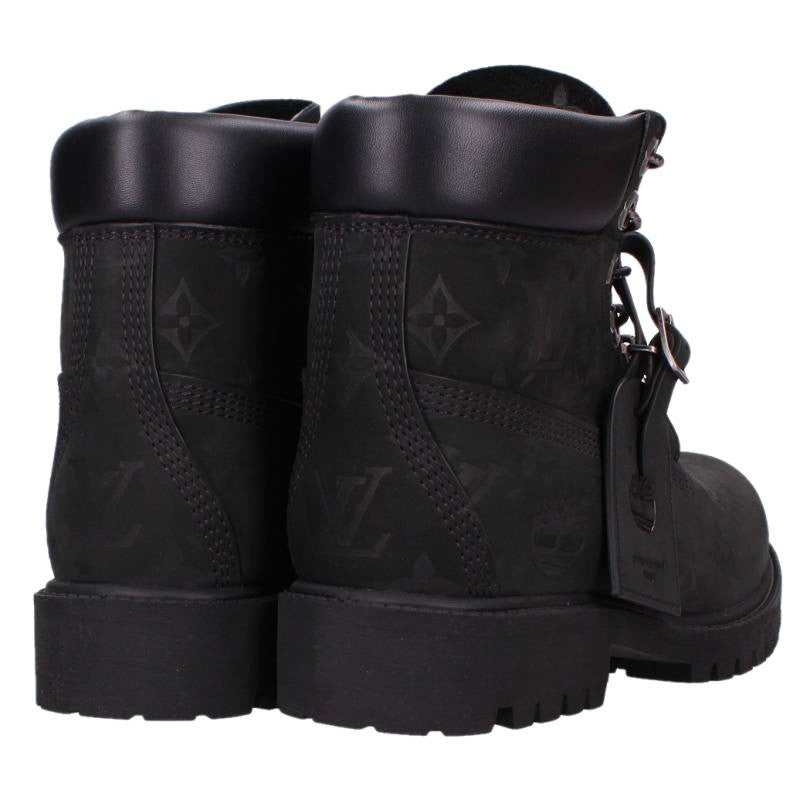 LOUISVUITTON x Timberland Monogram Leather Ankle Size 5.5