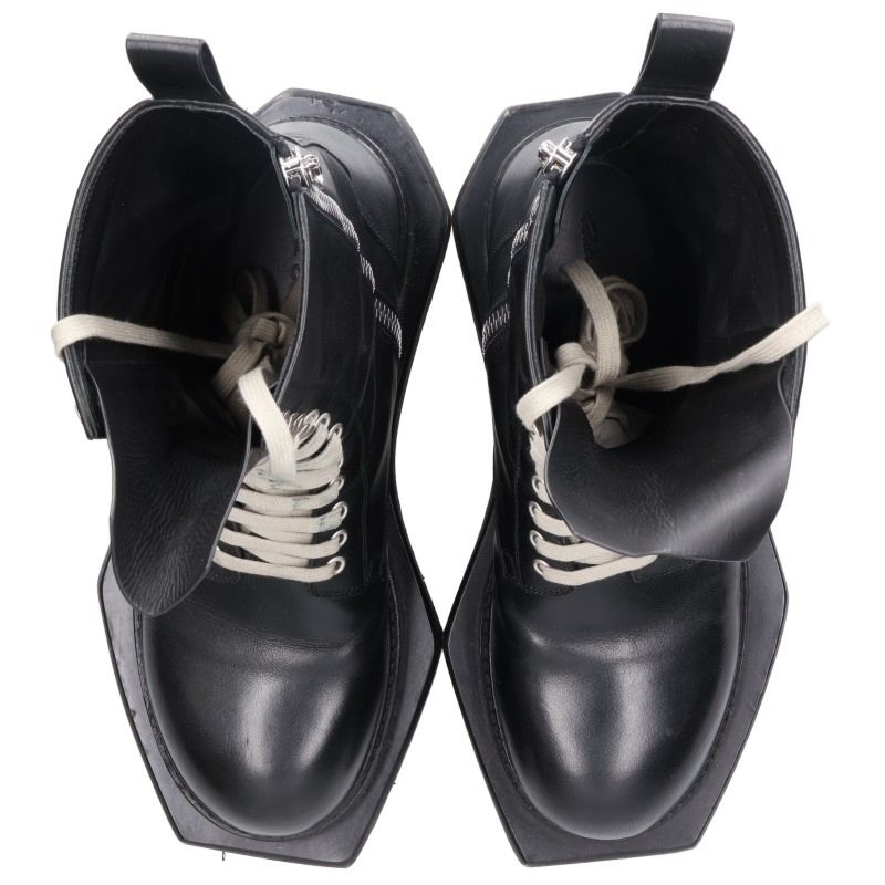 Rick Owens TURBO CYCLOPS ARMY Boots Black Size EU 43