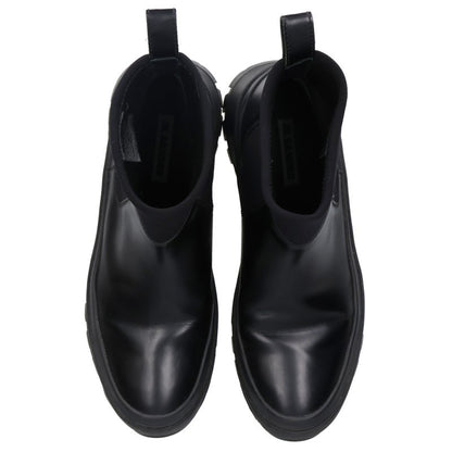 JILSANDER Vibram Sole Leather Chelsea Boots Black Size EU 42