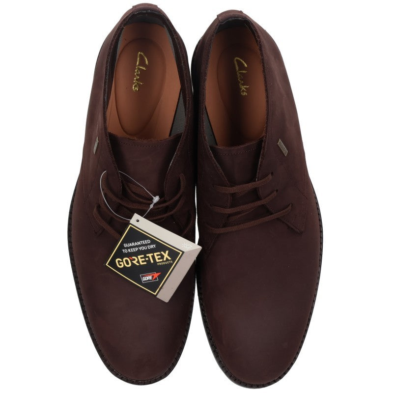 Clarks Ronnie Lo GORE-TEX Boots Brown Size 26.5cm