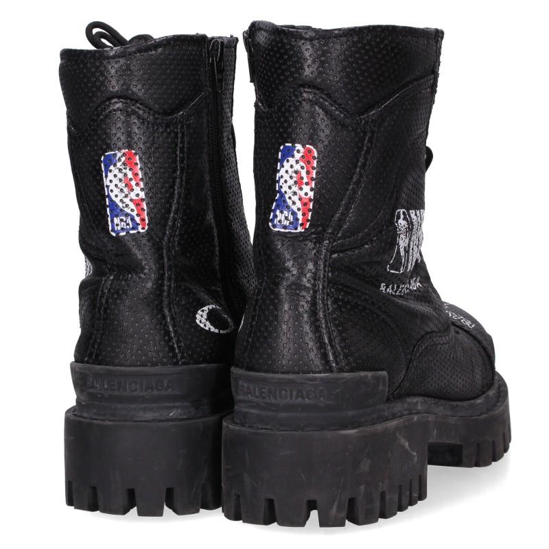 BALENCIAGA NBA Collaboration Combat Boots Black Size EU 41
