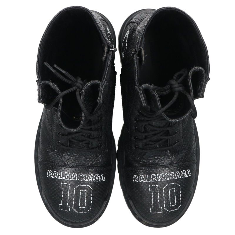 BALENCIAGA NBA Collaboration Combat Boots Black Size EU 41
