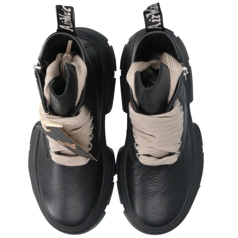 Rick Owens x Dr.Martens DMXL Jumbo Lace Boots Black Size 6