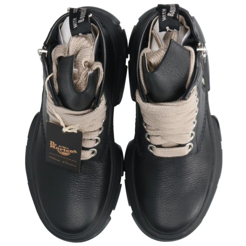 Rick Owens x Dr.Martens DMXL Jumbo Lace Boots Black Size 7