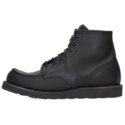 RED WING 6-inch Classic Moc Boots Black Size 26.5cm