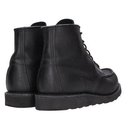RED WING 6-inch Classic Moc Boots Black Size 26.5cm