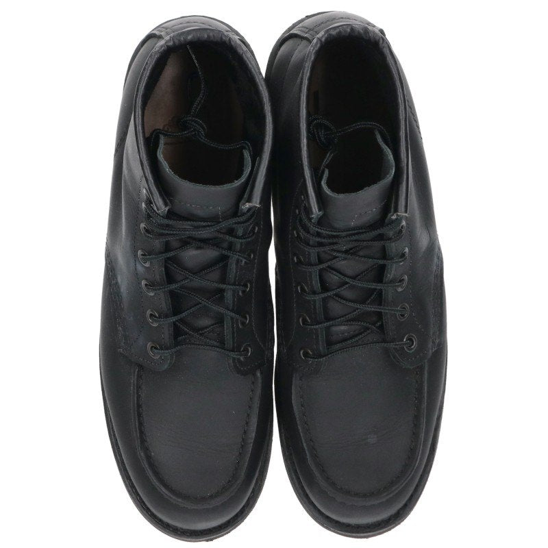 RED WING 6-inch Classic Moc Boots Black Size 26.5cm