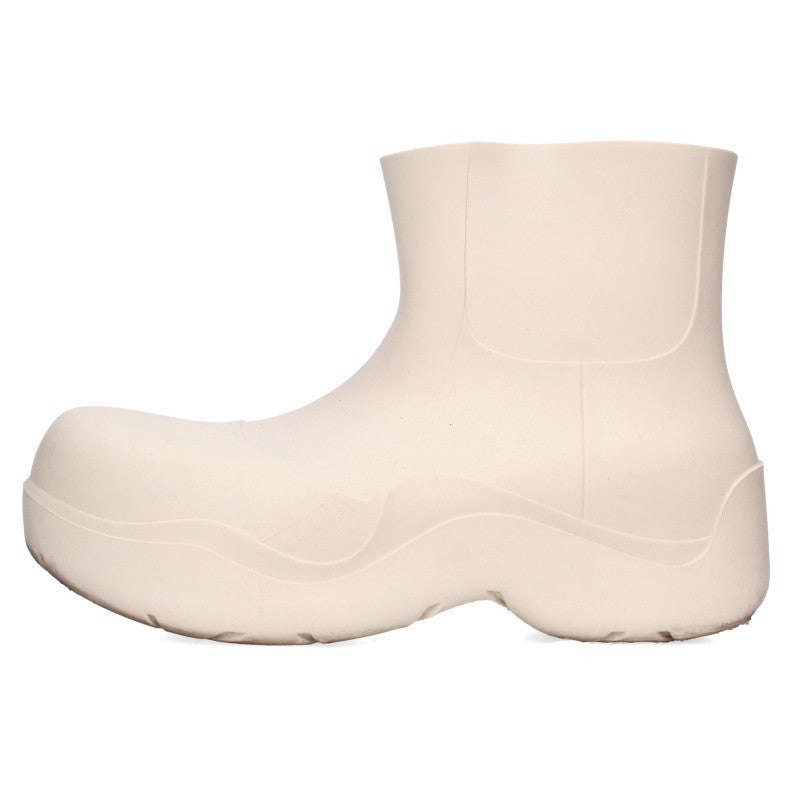 BOTTEGA VENETA PADDLE Rubber Boots White Size EU 41