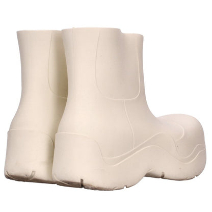 BOTTEGA VENETA PADDLE Rubber Boots White Size EU 41