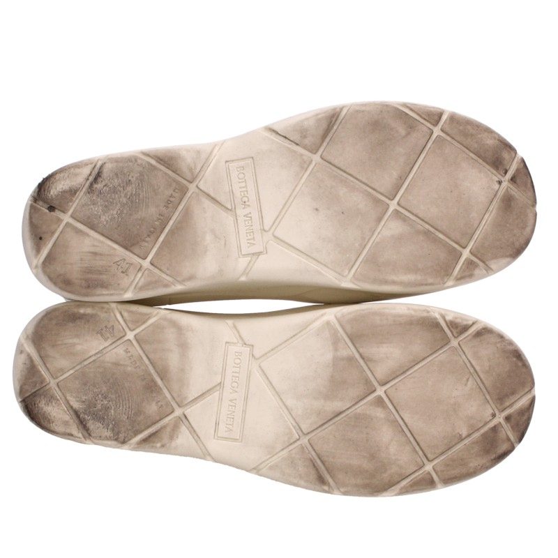 BOTTEGA VENETA PADDLE Rubber Boots White Size EU 41