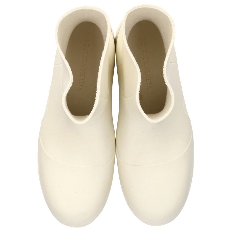BOTTEGA VENETA PADDLE Rubber Boots White Size EU 41