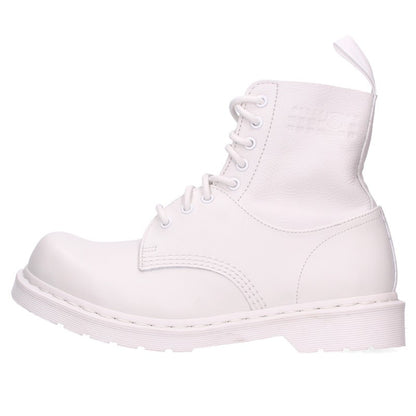 MM6 Dr. Martens 1460 Twist Lace-Up Boots White Size UK8
