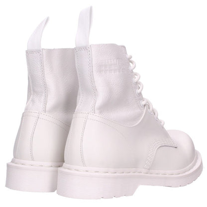 MM6 Dr. Martens 1460 Twist Lace-Up Boots White Size UK8