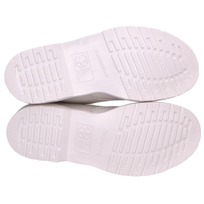 MM6 Dr. Martens 1460 Twist Lace-Up Boots White Size UK8