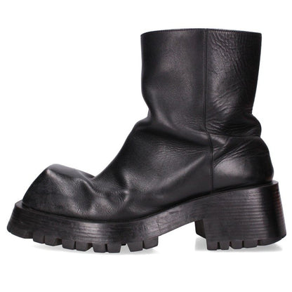 BALENCIAGA Trooper Leather High-Top Sneakers Size EU 41