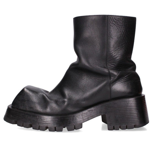 BALENCIAGA Trooper Leather High-Top Sneakers Size EU 41