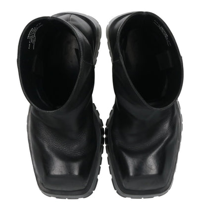 BALENCIAGA Trooper Leather High-Top Sneakers Size EU 41