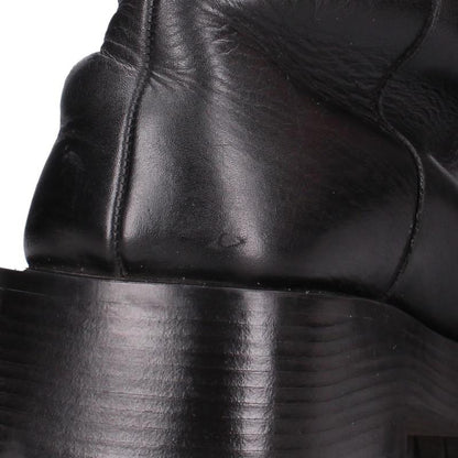 BALENCIAGA Trooper Leather High-Top Sneakers Size EU 41