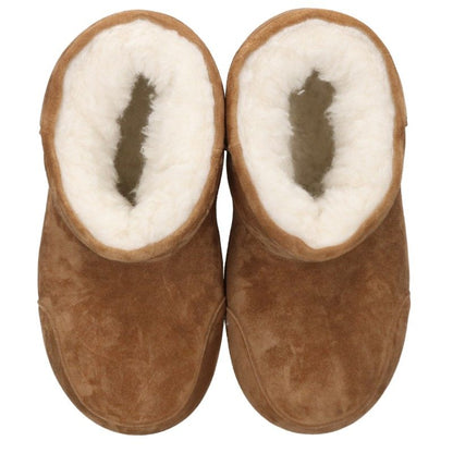 BALENCIAGA ALASKA Fur Boots Brown Size EU 41