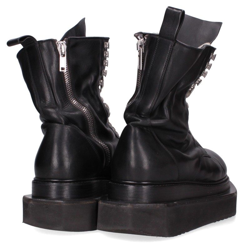 Rick Owens TURBOCYCLOPS Boots Black Size EU 43