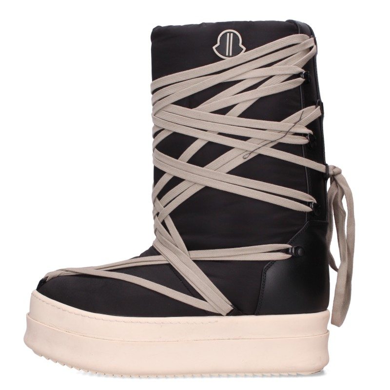 Rick Owens x MONCLER Big Rocks Boots Black Size EU 41