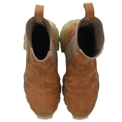 Rick Owens LMR Beatle Bozo Tractor Boots Brown Size EU 42