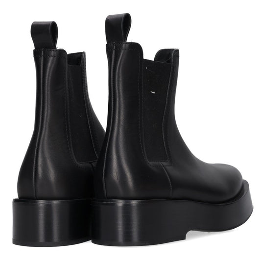 BOTTEGA VENETA Side Gore Chelsea Boots Black Size EU 40