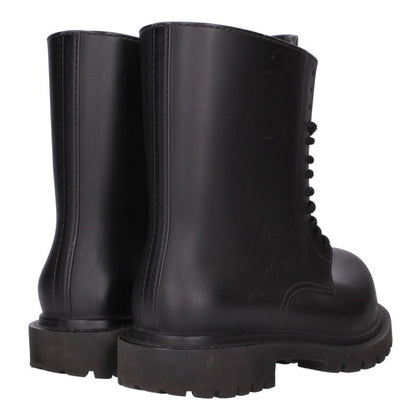 BALENCIAGA STERIOD Lace-Up Boots Black Size EU 43