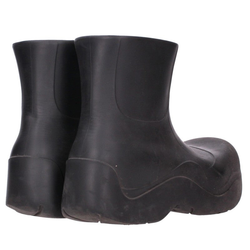 BOTTEGA VENETA RUBBER PUDDLE BOOTS Black Size EU 42
