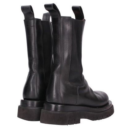 BOTTEGA VENETA LUG Side Gore Chelsea Boots Black Size EU 38