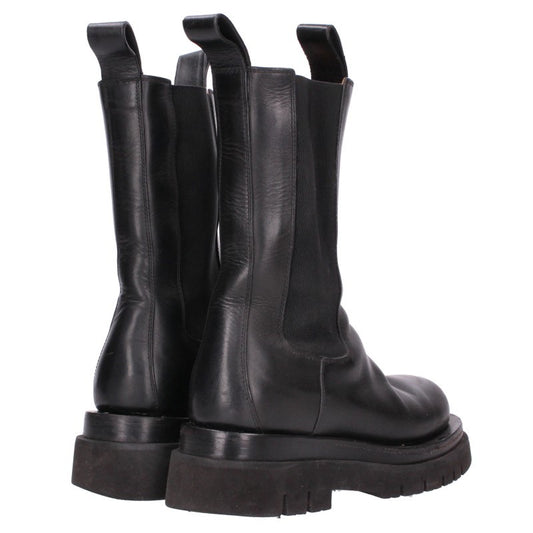 BOTTEGA VENETA LUG Side Gore Chelsea Boots Black Size EU 38