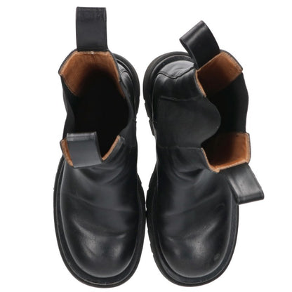 BOTTEGA VENETA LUG Side Gore Chelsea Boots Black Size EU 38