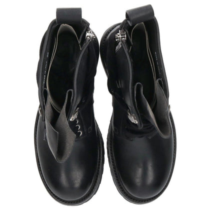 Rick Owens RACEUP ARMY Lace-Up Army Boots Black Size EU 39