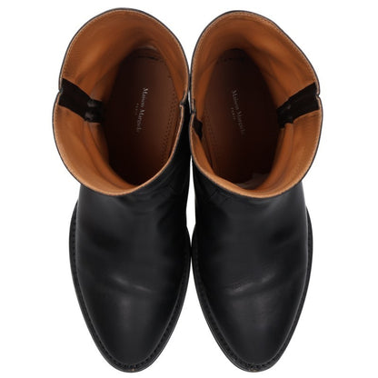 Maison Margiela FW22 Ankle Leather Boots Black Size EU 42