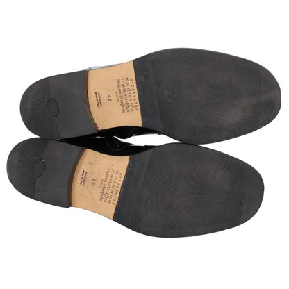 Maison Margiela Side Zip Leather Boots Black Size EU 42