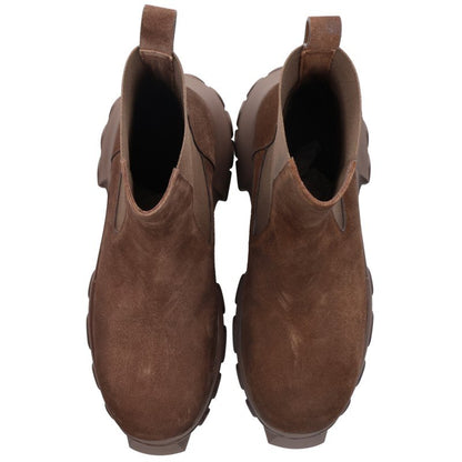 Rick Owens CC Suede Chelsea Boots Brown Size EU 44