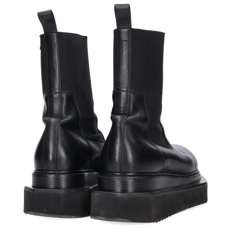 Rick Owens BEATLE TURBO CYCLOPS Side Boots Black Size EU 44