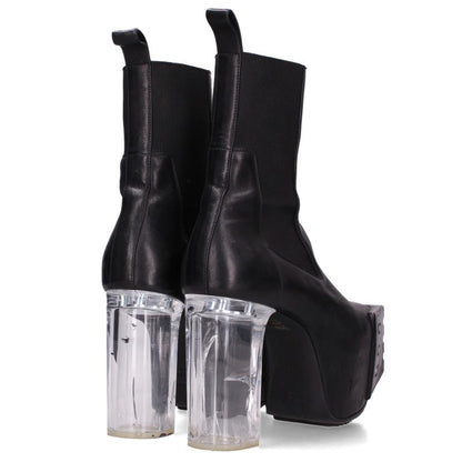 Rick Owens GRILLED KISS Black/Clear Boots Size EU 42