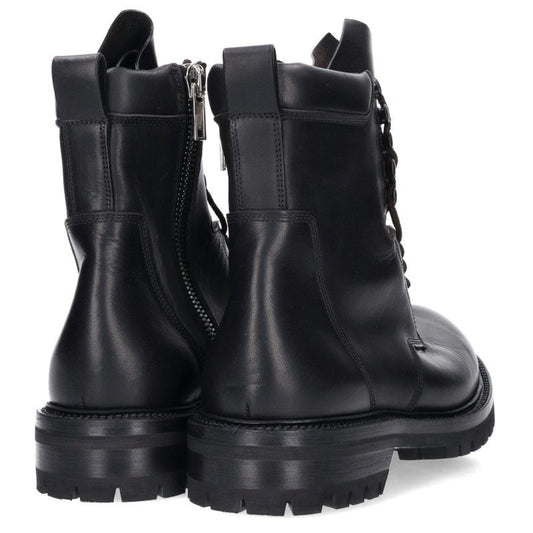 Rick Owens RU02E1869 ARMY LOW Waxed Boots Black Size EU 41