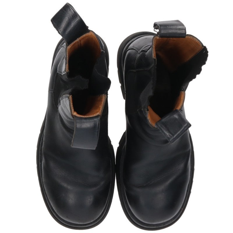 BOTTEGA VENETA Black Lug Side Gore Boots Size EU 41