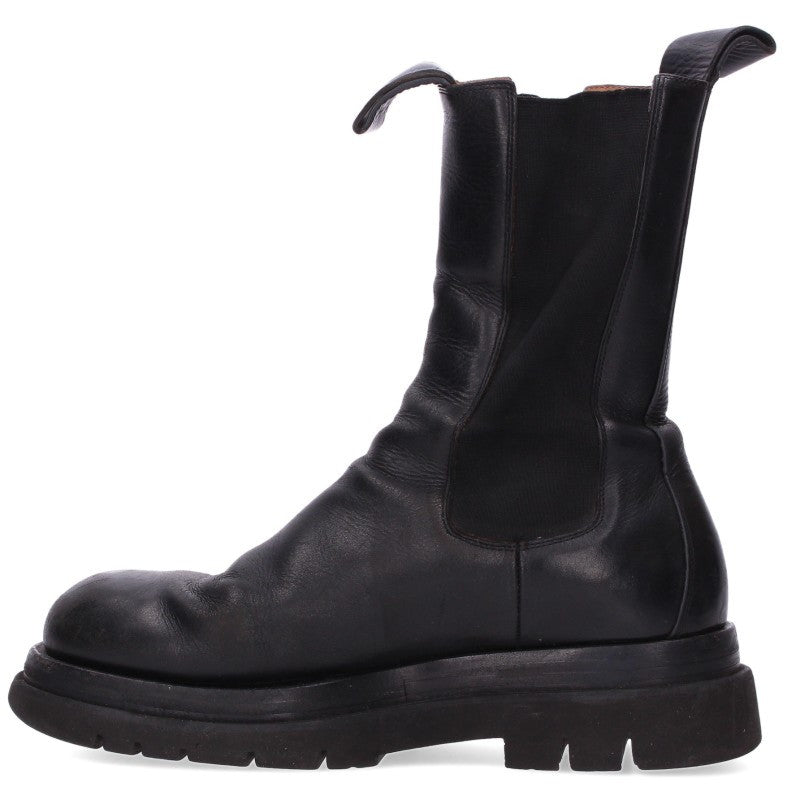 BOTTEGA VENETA Black Lug Side Gore Boots Size EU 41