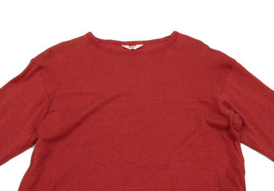 45rpm Cotton Knit Sweater Red Size 3