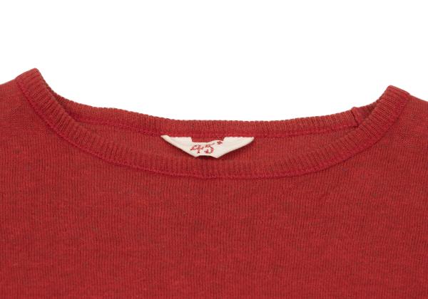 45rpm Cotton Knit Sweater Red Size 3