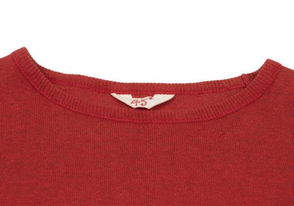 45rpm Cotton Knit Sweater Red Size 3