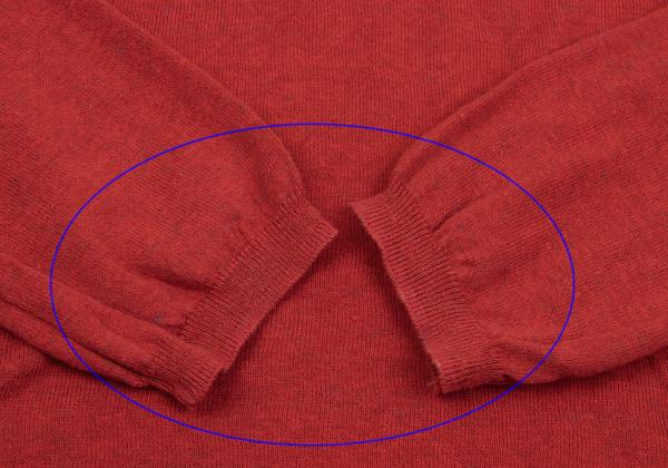 45rpm Cotton Knit Sweater Red Size 3