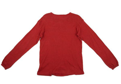 45rpm Cotton Knit Sweater Red Size 3