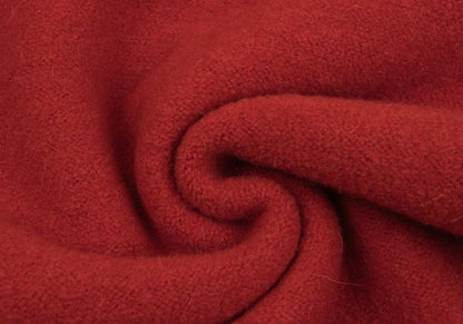 45rpm Alpaca Wool Toggle Button Skipper Knit Red Size 3