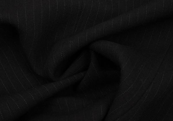 EMPORIO ARMANI Navy Wool Double-Breasted Jacket Size 48