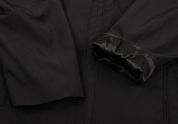 GIANNI VERSACE Medusa Zip Poly Blouson Black Size 54