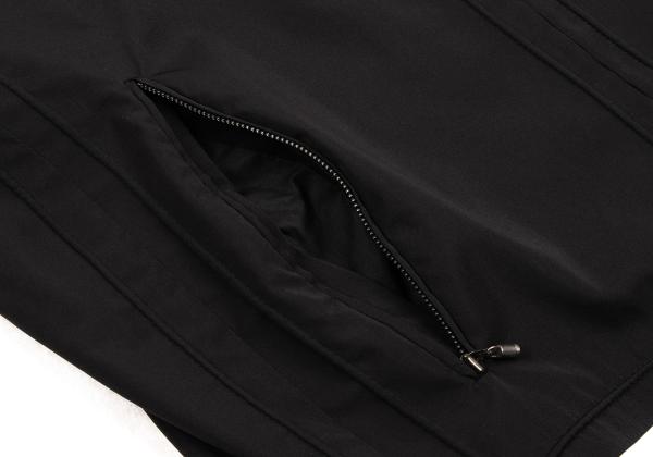 GIANNI VERSACE Medusa Zip Poly Blouson Black Size 54
